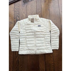 Patagonia Women’s Down Jacket Wool White Size X-Large NWT $279 Retail